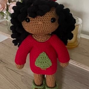 Custom Handmade Crochet Doll Special Christmas Edition