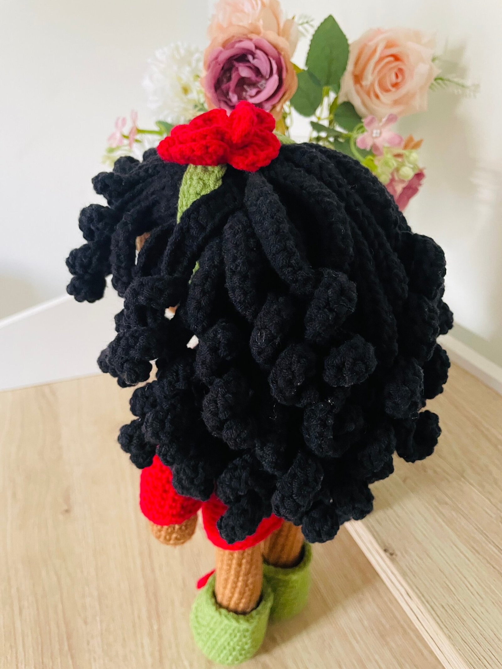 Custom Handmade Crochet Doll Special Christmas Edition - Image 4